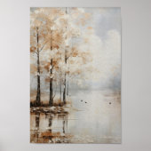 Impression d'automne, Art imprimable de ferme, Déc (Devant)