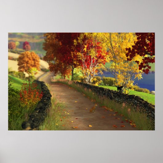 Impression d'automne dans le vallon (Devant)