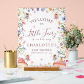 Impression de Baby Shower Jardin de Fées Fleur Sau (Mariage)