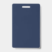 Impression de badge d'identification personnalisé (Arrière)