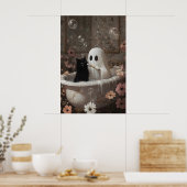 Impression de baignoire de fantôme brossant les de (Cuisine)