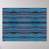 Impression de bandes Batik ondulées (Recto)