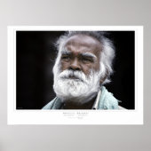 Impression de barbe blanche (Devant)