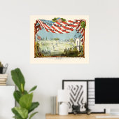 Impression de base-ball la plus ancienne (Bureau à domicile)