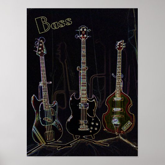 Impression de basse de néon (Devant)