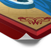 Impression de Blessé Mother Icon par l'artiste Tim (Coin)