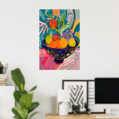 Impression de bol de fruits inspirée de Matisse Ar (Bureau à domicile)