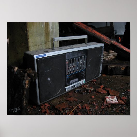 Impression de Boom Box 15x11 (Devant)