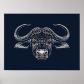 Impression de buffle africain | African Buffalo Pr (Devant)