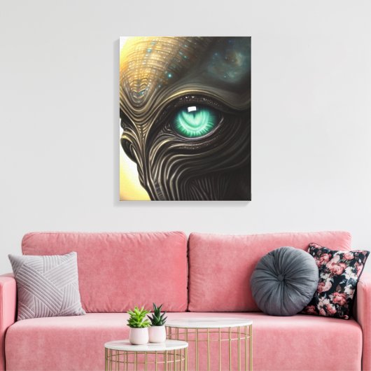 Impression de canevas Alien (Insitu(Salon))