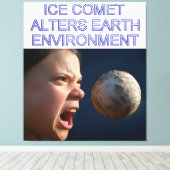 Impression de canevas de l'environnement (Insitu (Plancher de Bois))