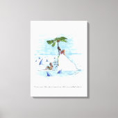 Impression de canevas de niveau de l'île (Recto)