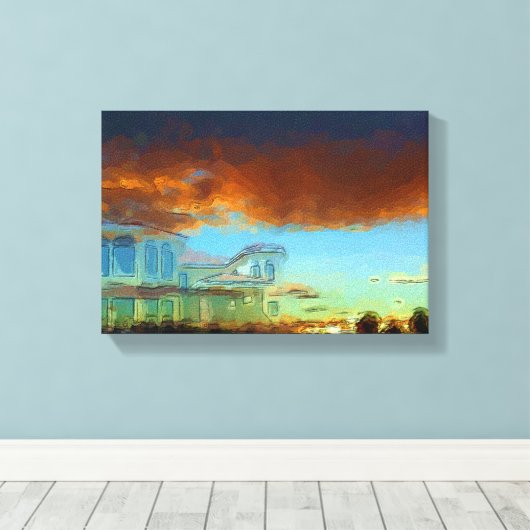 Impression de canevas étirées Comfort_Stretted (Insitu (Plancher de Bois))