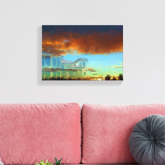 Impression de canevas étirées Comfort_Stretted (Insitu(Salon))