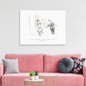 Impression de canevas fine (Insitu(Salon))