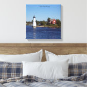 Impression de canevas Rock Island Light (Insitu(Chambre))