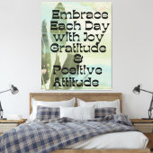 Impression de canva étirée de l'Affirmation quotid (Insitu(Chambre))