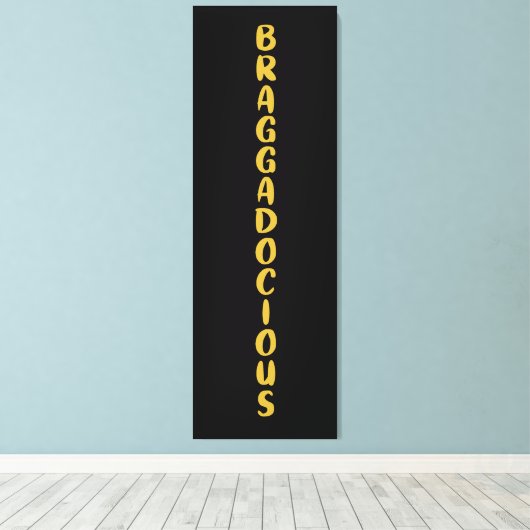 IMPRESSION DE CANVAS BRAGGADOCIEUX (Insitu (Plancher de Bois))