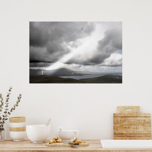 impression de canvas croisés d'île (Cuisine)