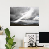 impression de canvas croisés d'île (Bureau à domicile)