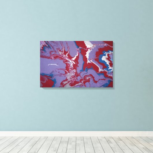 Impression de canvas de verdure secondaire (Insitu (Plancher de Bois))