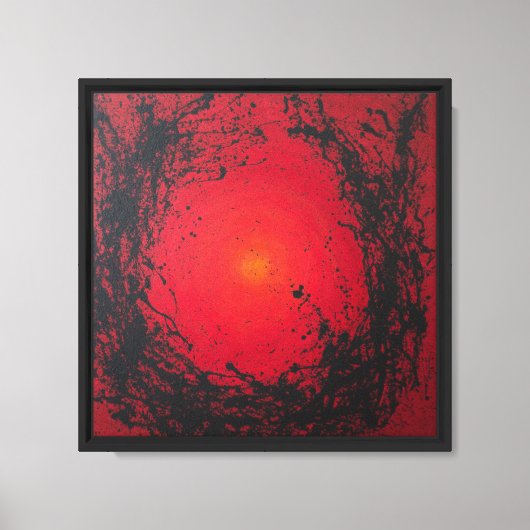 Impression de canvas Red#3 (Recto)