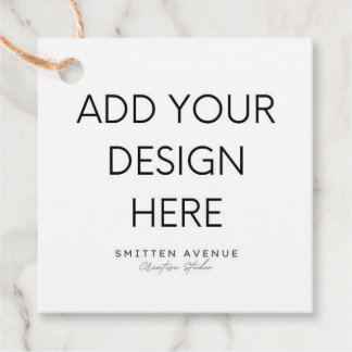 Impression de carré de 2x2" avec étiquette