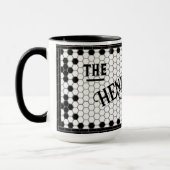 Impression de carreaux hexadécimaux Mug personnali (Gauche)