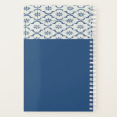 Impression de carrelage bleu gris (Dos)