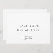 Impression de carte 7 po x 5 po (Devant / Derrière)