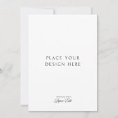 Impression de carte de 5 po x 7 po (Devant)