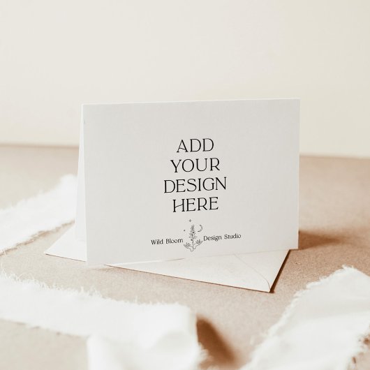 Impression de Carte de remerciements pliée, Téléch