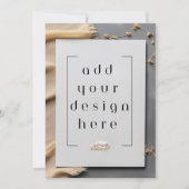 Impression de carte plat de 5 x 7 pouces (Devant)