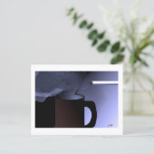 Impression de carte postale Caféine et Nicotine pa (Debout devant)