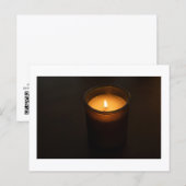 Impression de carte postale de Light of The Candle (Devant / Derrière)