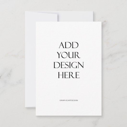 Impression de carte verticale 3,5 po x 5 po Téléch (Devant)