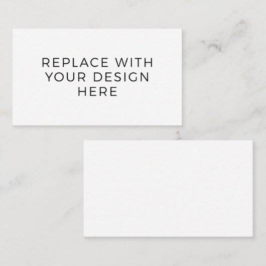 Impression de cartes 3,5 x 2 po (Devant / Derrière)