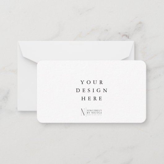 Impression de cartes 3,5 x 2 po (Devant)