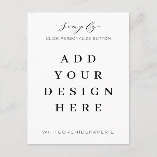 Impression de cartes 4,25 x 5,5 pouces (Dos)