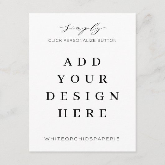 Impression de cartes 4,25 x 5,5 pouces (Devant)