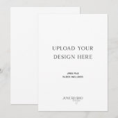 Impression de cartes 4,25x5,5" (Devant / Derrière)