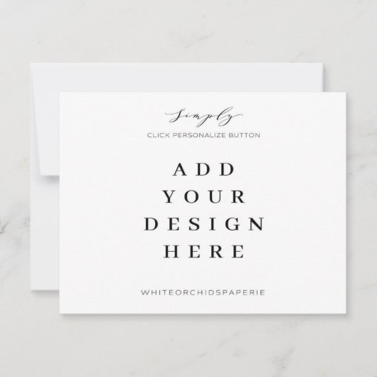 Impression de cartes 5,5"x4,25" (Devant)