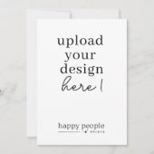 Impression de cartes 5 pouces x 7 pouces | Portrai (Devant)