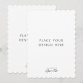 Impression de cartes 5" x 7" (Devant / Derrière)