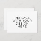 Impression de cartes 5x3.5 (Devant / Derrière)