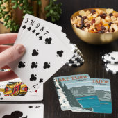 Impression de cartes à jouer du lac Tahoe (In Situ)