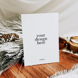 Impression de cartes de fêtes plates