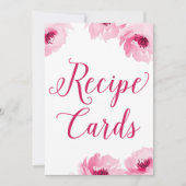 Impression de cartes de recette (Devant)