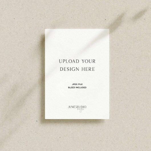 Impression de cartes encart format 4.5x6.25"