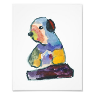 Impression de castor doux